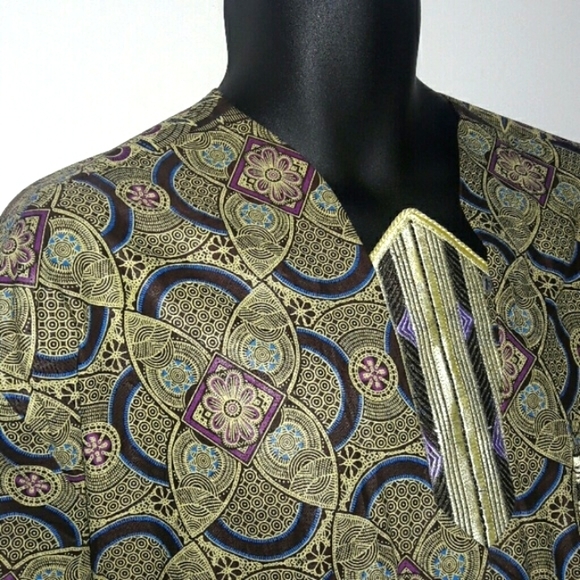Unknown Other - XXL Formal Dashiki #WakandaForever